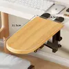 Tablero de Extensión para Hueco de Escritorio de Dormitorio, Escritorio Plegable para Computadora, Soporte para Teclado y Ratón, Estante de Almacenamiento Multifuncional sin Perforaciones