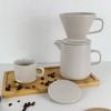 Cafetera de mano, aparato de café de goteo manual, cafetera personalizada, filtro de café, taza, cafetera de mano de cerámica para el hogar