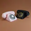 Teléfono Retro Clicker Impreso en 3D Botón de Alivio del Estrés Colgante Juguete Fidget Creativo Nostálgico Regalo Pequeño