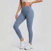 Pantalones de Yoga sin Costuras, sin Líneas Embarazosas, Levanta Glúteos Color Durazno, Cintura Alta, Control de Abdomen, para Correr, Deporte, Sensación Nude, Pantalones Ajustados para Mujer, Anti-Fugas de Luz