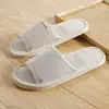 Zapatillas de Casa Gruesas de Tela Lisa Color Sólido Retro Otoño para Hotel B&B Hogar Pareja Simples Versátiles Suelo Interior Zapatillas de Algodón