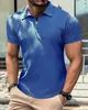 Suéter de verano 2024 nuevo de venta rápida Amazon Camisa POLO con cremallera polo deportivo para hombre fabricantes venta al por mayor