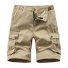 Novos Shorts Casuais Europeus Transfronteiriços para Jovens Masculinos de Verão Camuflados Tendência Oversized Cargo