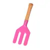 Herramientas para plantar flores Venta al por mayor Juego de jardinería Pala cuadrada Pala de tres puntas Azada Herramientas de jardinería para plantar Juguetes de jardín para niños