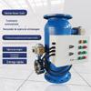 Passagem horizontal vertical automática do ângulo da caixa de distribuição do dispositivo da descontaminação do retrolavagem de Qxt com o tratamento rápido da água do dispositivo da descontaminação