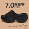 Sandalias y Pantuflas para Mujer Verano Nueva Llegada Moda Nueva Llegada Antideslizantes de Plataforma con Tacón Alto para el Hogar Interior 2025