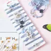 Set de 12 Piezas Estilo Coreano de Scrunchies de Moda, Diademas Sencillas para Niñas, Accesorios Minimalistas para el Cabello