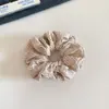 Scrunchie de Cuadros Estilo Coreano Sencillo para el Uso Diario a la Moda, Goma para el Pelo Versátil para Peinados de Moño