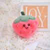 Boneca de Pelúcia Bordada com Frutas Desenho Animado Pequeno Pingente Broche Chaveiro de Bolsa Acessórios Preenchidos com Algodão