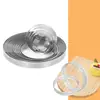 Anillo para tarta francesa de acero inoxidable 304 con agujero, soldadura a tope láser, borde redondo sin rayar la mano, anillo de torre redonda perforada de 0,8 mm