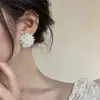 Brincos de Pérola com Temperamento Design Simples de Nicho Brincos de Luxo Acessível Outono e Inverno para Mulheres 2025 Novos Atacado