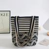 Bolso de hombro de punto con diseño de nicho para mujer, bolso de compras callejero de gran capacidad, bolso de viaje tipo cubo, mochila tipo cartera