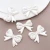 Colgante de Estrella de Mar Rosa de Doble Cara con Agujero Pasante de Perla de Imitación ABS Color Blanco Roto Accesorios de Joyería para Pulsera y Collar Hechos a Mano para DIY