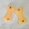 Vendas Diretas da Fábrica Brinquedos para Pets Brinquedos para Gatos e Cachorros Ossos Pequenos 9*5cm Resistente a Dentes Brinquedo Sonoro de Mordida