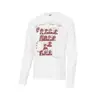 T1325 Calle Principal Estilo Americano Unisex Retro Tendencia Callejera Diseño de Estampado de Personaje Versión Ajustada Camiseta de Manga Larga para Hombre