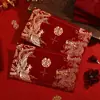 Sobre Rojo para Boda Grande, Mediano y Pequeño Set con Palabras Felices Mini Sobre Rojo Bloqueador de Puerta Bolsa de Papel para Sobre Rojo de Boda Nuevo