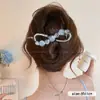 Presilha de Garra de Abalone Exquisita de Alta Qualidade para Mulheres, Grampo para Parte de Trás da Cabeça com Parte de Trás Plana, Confortável de Usar, Presilha para Cabelo Liso, Acessório de Cabelo Versátil
