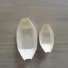 Barco de papel de casca de madeira descartável