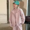 Conjunto de Ropa de Otoño para Niñas 2026 Nuevo Moda Estilo Coreano Corte Holgado Conjunto de Tres Piezas para Niños Mayores Ropa de Primavera y Otoño