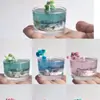 Isla de Jeju Color del Mar Concha Vela Aromática con Olor a Océano Fragancia Hola Isla de Jeju Gelatina Souvenir de Viaje Regalo