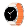 Aplicable para Samsung Watch 9 Correa de Silicona Magnética para Reloj Samsung Watch 8 Correa de Silicona Magnética de Dos Tonos para Reloj