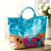 2026 Nuevo Sitio Independiente Transfronterizo Temu Bolso de Mano Impermeable PVC+Lona Portátil de Viaje Bolso de Hombro Bolso Tote