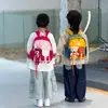 Nueva Muñeca Linda Divertida Mochila de Doble Hombro para Niños Diseño de Bloques de Color Costura Correas de Hombro Ajustables Mochila Escolar de Jardín de Infancia Bolsa Pequeña