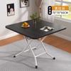Mesa Caliente Nueva Mesa Cuadrada Plegable para el Hogar Habitación de Alquiler Apartamento Pequeño Mesa Cuadrada para Comer Mesa Calefactora de Invierno