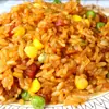 Arroz Frito Mida House 400g Estilo Cantonés Carne Curada Arroz Frito Semiacabado Arroz Frito con Huevo Yangzhou Comida Instantánea Congelada para Microondas