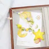Colar de Maçã de Cerâmica Jingdezhen Colar Borboleta Dopamina Personalidade Fresca Feminina Moda Versátil Colar Venda por Atacado