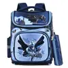 Mochila Escolar de Desenho Animado Mochila Escolar Transfronteiriça Conjunto de Duas Peças para Alunos do Ensino Fundamental e Crianças Mochila de Desenho Animado Homem-Aranha com Casca Dura 3D