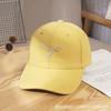 Sombrero para Mujer Nuevo Protector Solar Verano Color Caramelo Gorra de Béisbol Letra Gato Gorra Bordada Pareja Parasol Gorra de Hombre
