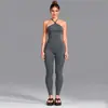 Conjunto de Fitness a Rayas de Bloques de Color Transfronterizo Chaleco Deportivo para Correr al Aire Libre Conjunto de Top Casual para Yoga Pilates