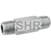 Válvula de Retenção de Rosca Interna e Externa de Aço Inoxidável 304Ss Válvula de Retenção tipo Cartucho Válvula de Retenção Válvula de Fluxo Único Horizontal