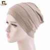 Chapéu de Tricô Modal Algodão Feminino Touca Gorro Chapéu para Quimioterapia Roupa de Baixo Fornecimento Amazon Respirável