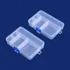 Caixa Embalagem Plástica PP Multifuncional Caixa de Peças com 5 Compartimentos Acessórios de Ferragens Parafusos Equipamentos de Pesca Brinquedos Caixa de Armazenamento para Clipes de Papel