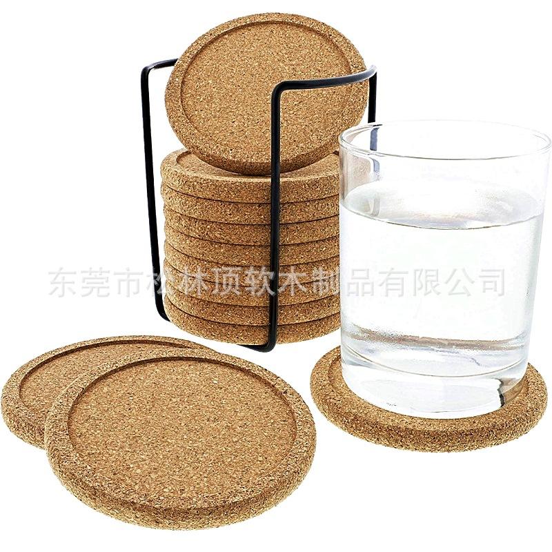 唇边凹形软木杯垫