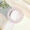 Novo elástico de cabelo Qiyue com bolinhas coloridas para telefone, elástico de cabelo de alta elasticidade, elástico de borracha, pulseira, elástico de cabelo de coelho fresco e fofo atacado
