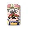 Set de Almacenamiento de Tarjetas de Pareja Crayon Shin-Chan, Tarjeta de Comedor Estudiantil, Tarjeta de Campus, Tarjeta de Autobús, Insignia de Trabajo, Tarjeta de Acceso