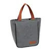 Bolsa térmica para manter fresco, mais vendida no exterior, grande capacidade, bolsa de piquenique para almoço, bolsa de almoço simples e portátil, lancheira grossa, bolsa isolada