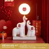 Presentes de Casamento para Noivas, Recém-casados, Namoradas, Senso de Alto Padrão, Decorações Práticas, Luzes Quentes, Enfeites Práticos de Elefante