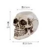 Cenicero Calavera Personalidad Decoración del Hogar Calavera de Resina Decoración de Personalidad Regalo de Halloween Calavera