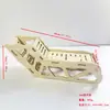 Casa de escondite de madera natural para hámster con túnel visible, adecuada para hámsteres dorados y hámsteres enanos, cueva subterránea desmontable, casa de juguete decorativa para mascotas