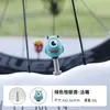 Tapa de Válvula de Bicicleta Meilong Dibujos Animados Impermeable Silicona Tapa de Válvula para Bicicleta de Montaña Decoración para Bicicleta de Carretera Equipo de Ciclismo
