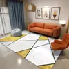 Nueva Alfombra de Piso Sala de Estar Dormitorio Lujo Ligero Alta Calidad Simple Cobertura Total Sofá Alfombra de Piso Grande Mesa de Café Limpiable Alfombra de Mesita de Noche