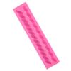 Tira longa pérola torção corrente molde de silicone bolo de açúcar chocolate decoração molde DIY ferramenta de cozimento