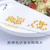 Pulsera collar accesorios de pulsera de engranaje de oro de arena 24k de Vietnam de larga data, cuentas de OVNI, espaciadores de flor tallada para mujer