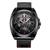 Reloj de Cuarzo de Moda Masculina Popular Ins de Venta Directa Marca Tomi Elegante de Lujo con Calendario Resistente al Agua Funcional de Cuero