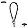 Nuevo cordón para teléfono móvil 6MM resistente para colgar en el cuello ajustable para exteriores anti-pérdida delicada cuerda trenzada para muñeca negra