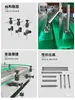 Grande C Pequeno C Haste de Conexão Suporte de Haste de Guarda-corpo Barra Redonda de Aço Inoxidável Pino Poste de Guarda-corpo Suporte de Máquina Transportadora Acessórios